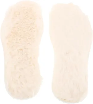 Beaupretty Furry Insoles for Winter Boots Extra Thick Comfortable Inserts Moisture Wicking Snow Boot Liners for Slippers and Chilly Weather Versatile Footwear Protection
