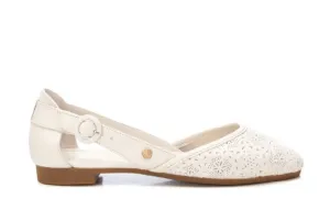 Carmela "161584" White - Ballerina Flat