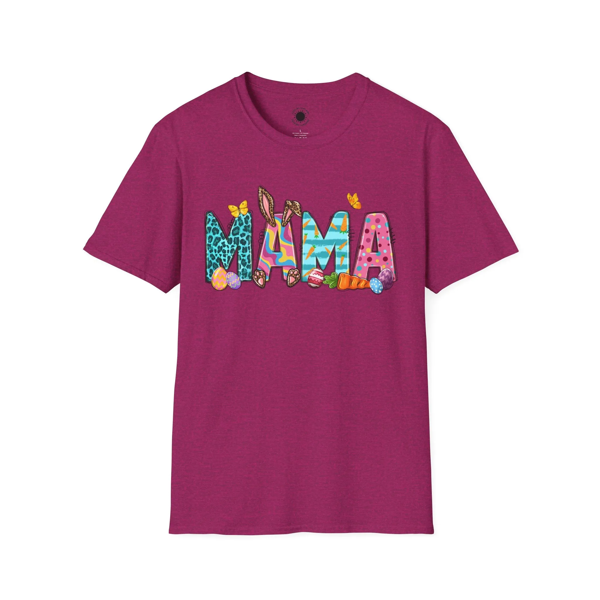 Colorful 'Mama' Unisex Softstyle T-Shirt - Perfect for Mother's Day and Everyday Wear