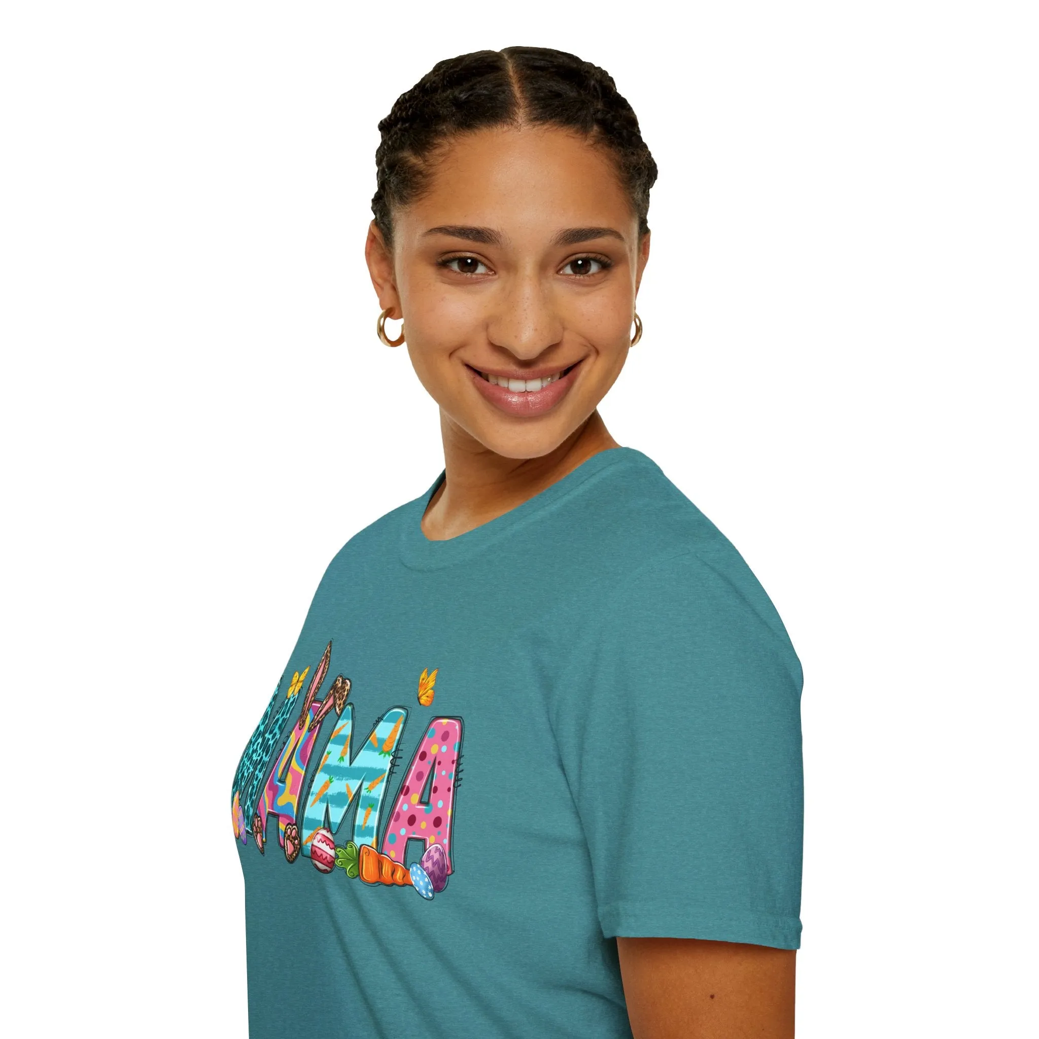 Colorful 'Mama' Unisex Softstyle T-Shirt - Perfect for Mother's Day and Everyday Wear