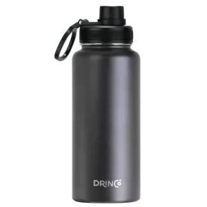 DRINCO 32oz Stainless Steel Water Bottle - Black