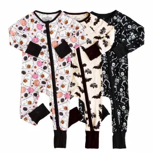 Fall Holiday Convertible Zip Rompers