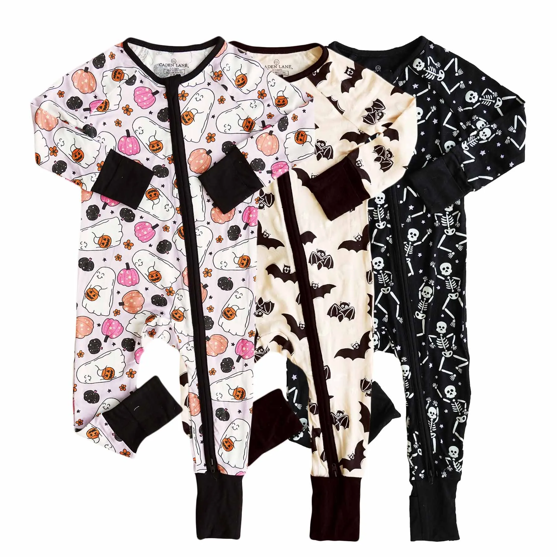 Fall Holiday Convertible Zip Rompers