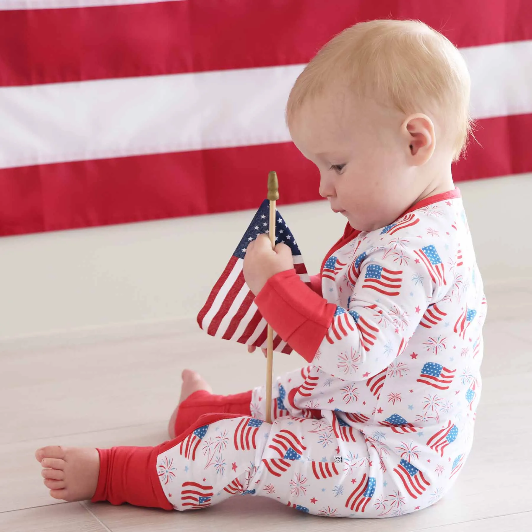 Fireworks & Freedom Convertible Zip Romper