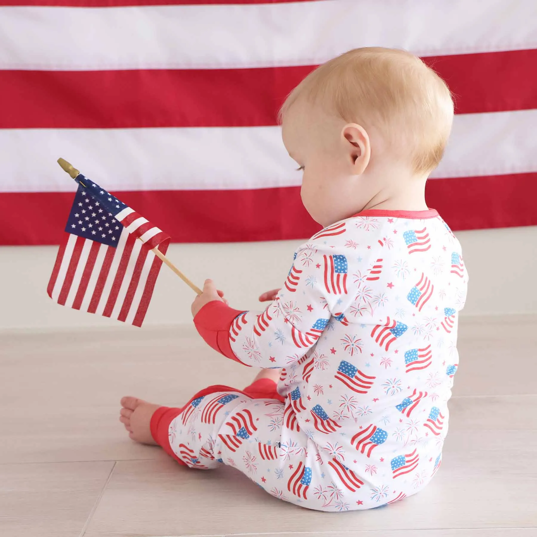Fireworks & Freedom Convertible Zip Romper