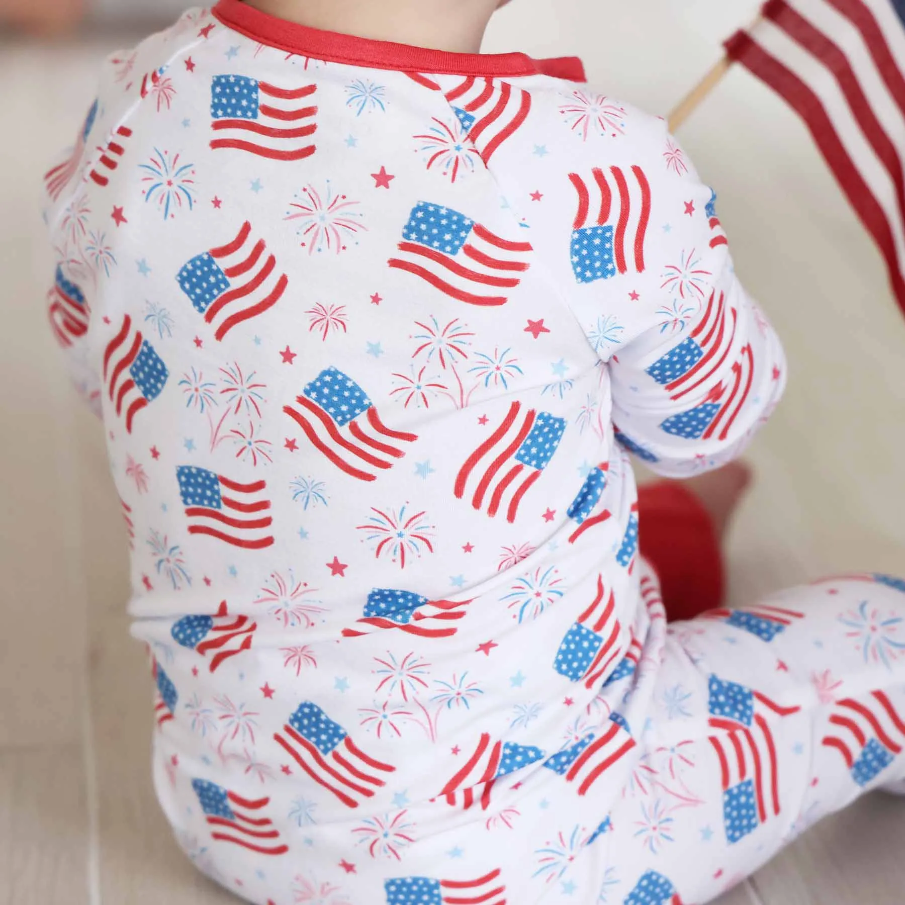 Fireworks & Freedom Convertible Zip Romper