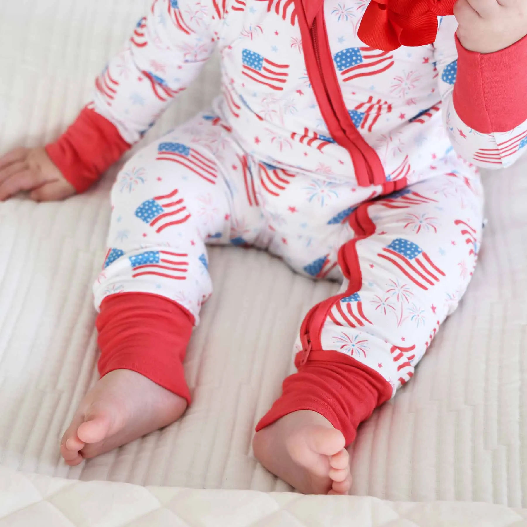 Fireworks & Freedom Convertible Zip Romper