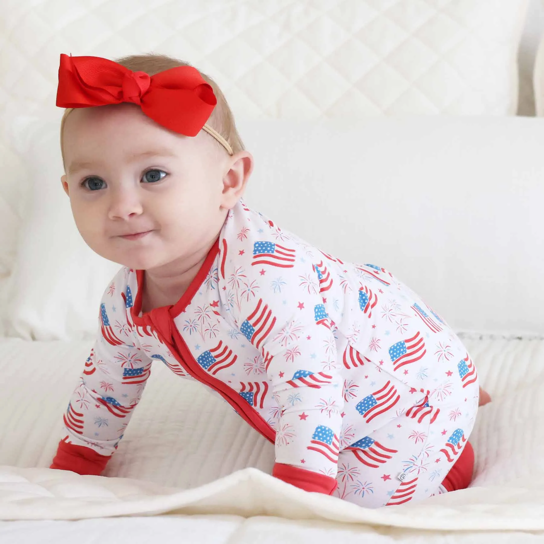 Fireworks & Freedom Convertible Zip Romper