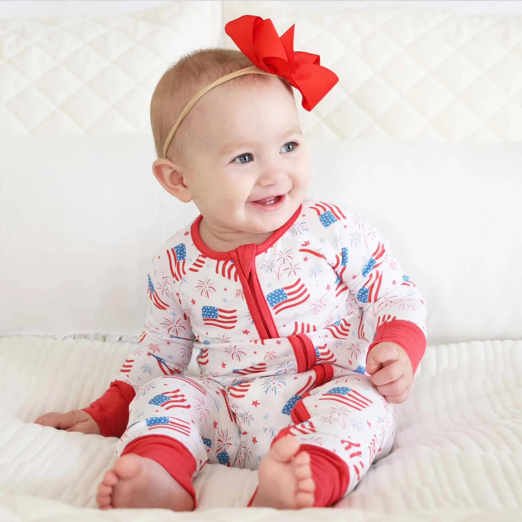 Fireworks & Freedom Convertible Zip Romper