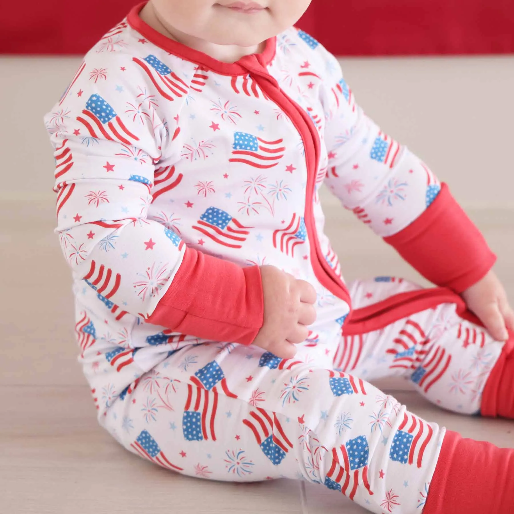 Fireworks & Freedom Convertible Zip Romper
