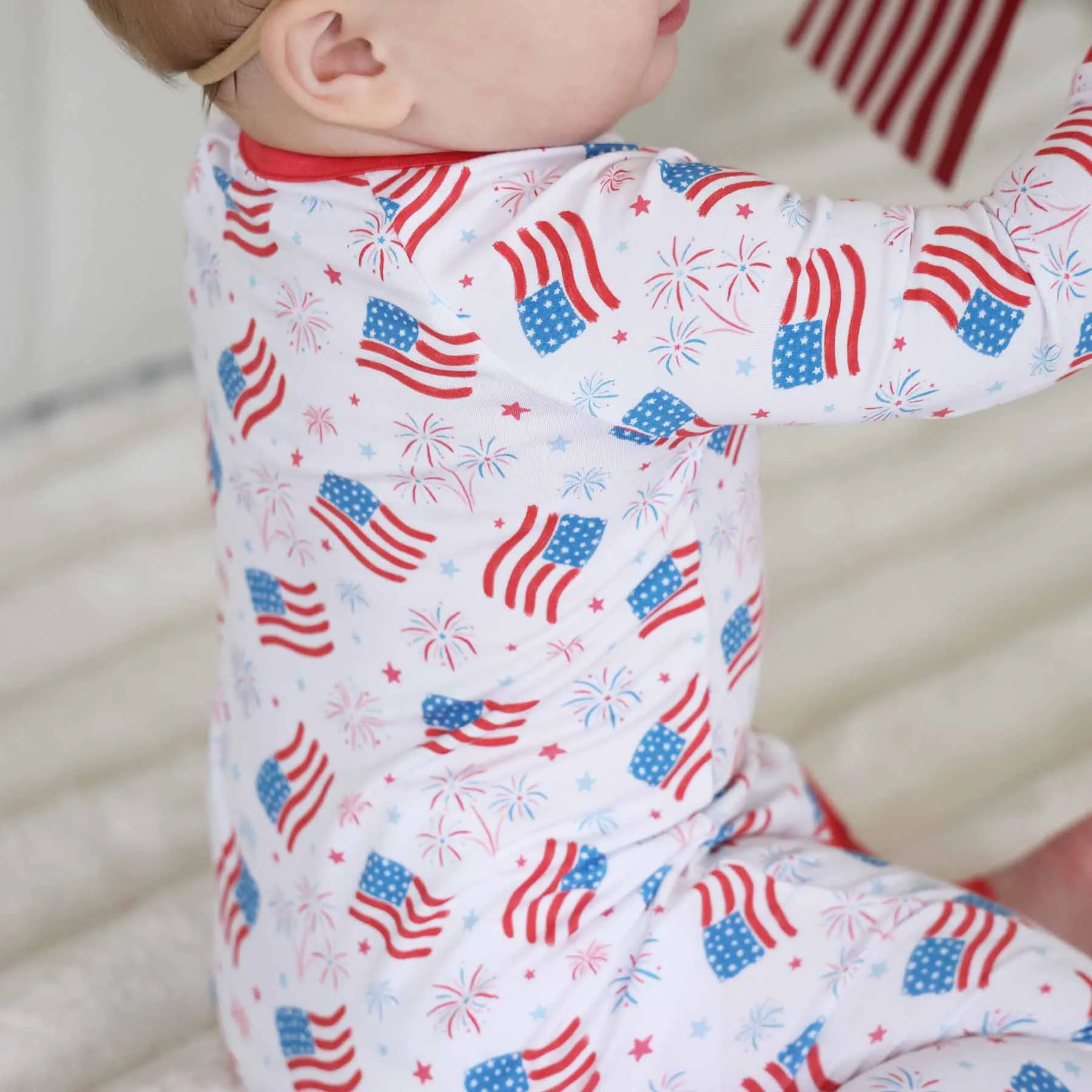 Fireworks & Freedom Convertible Zip Romper