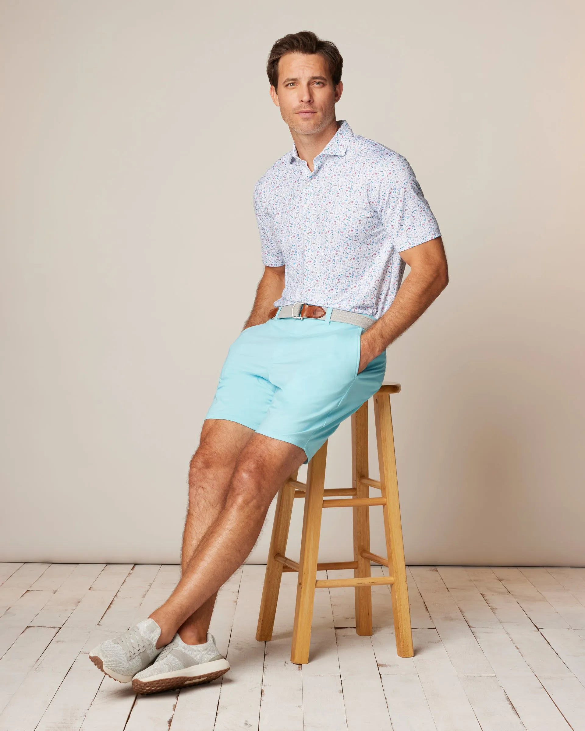 Jupiters Stretch Cotton Performance Shorts