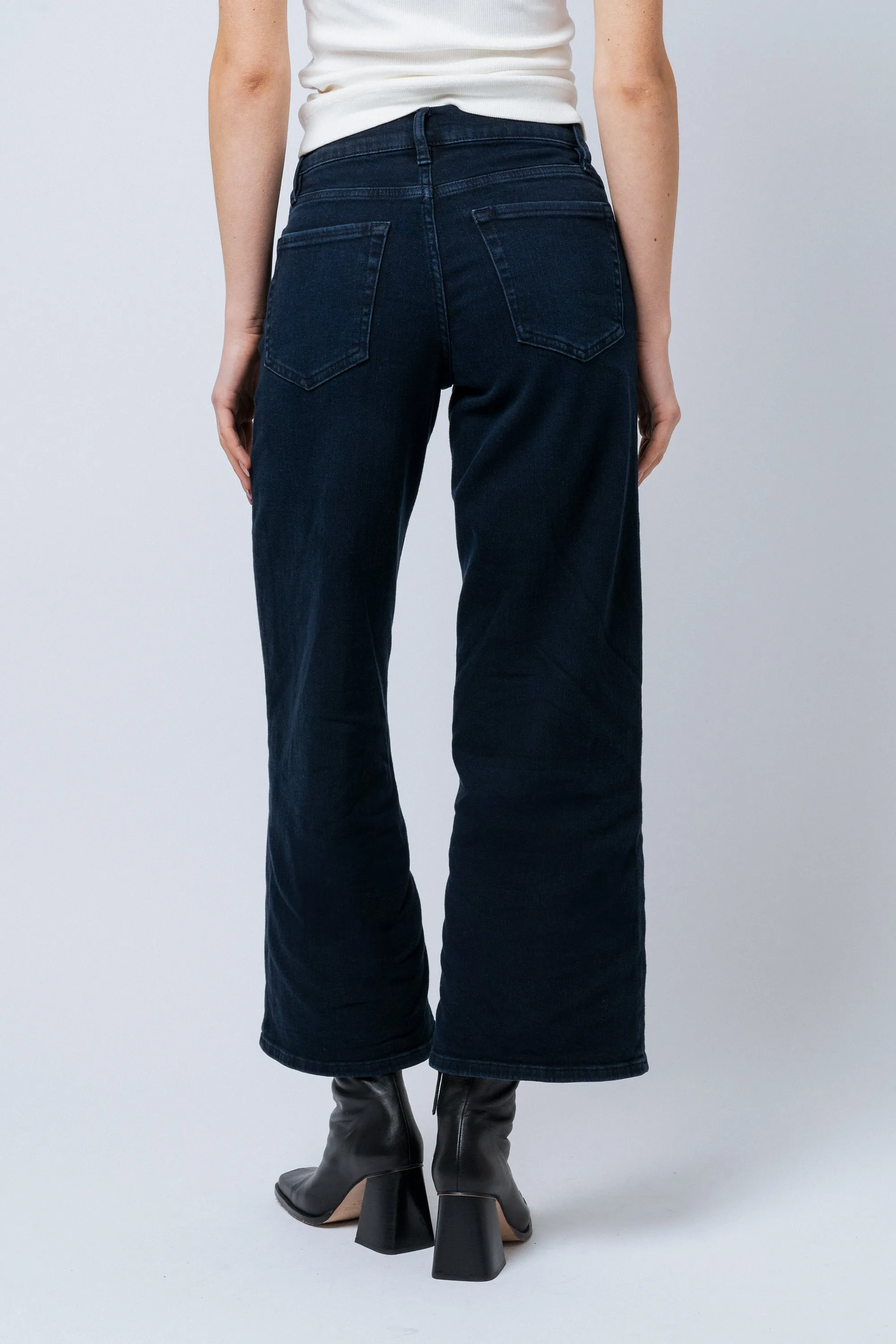 Le Pixie Slim Palazzo - Onyx Indigo