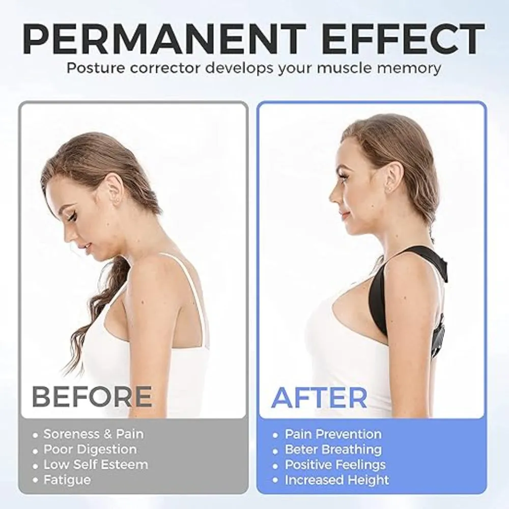 Lightweight Support Brace For Everyday Wear with Adjustable Straps