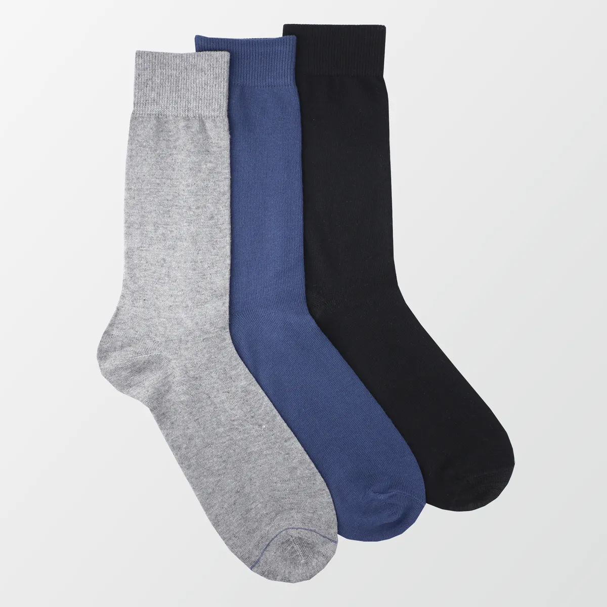 Pack of 3 - Crew Socks - 3 Colors