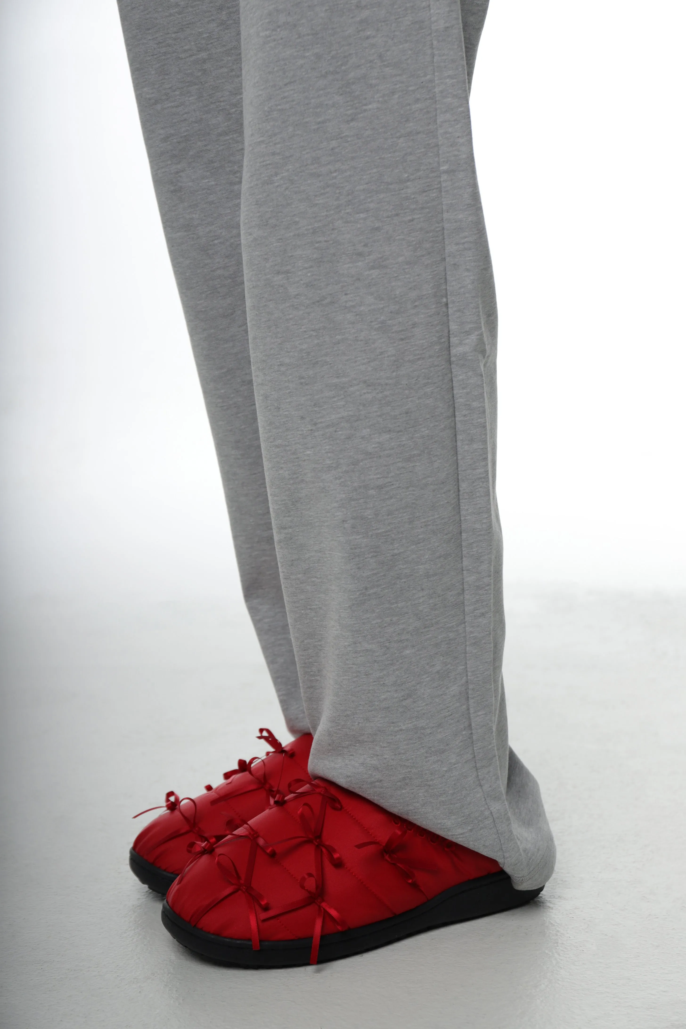 SANDY LIANG X SUBU SLIPPERS IN RED