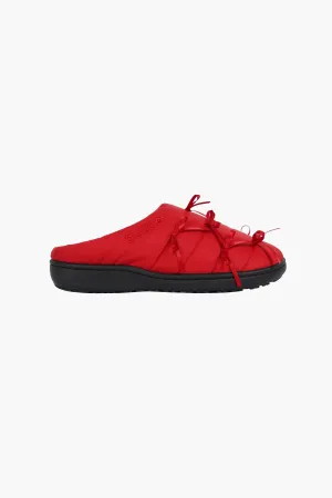 SANDY LIANG X SUBU SLIPPERS IN RED