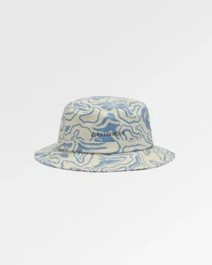 Shaded Organic Bucket Hat - Strata Swirl Birch