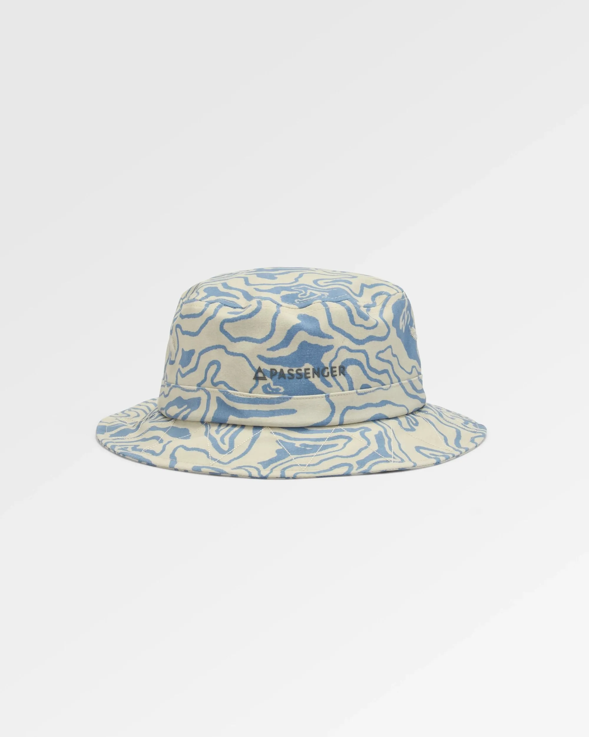 Shaded Organic Bucket Hat - Strata Swirl Birch